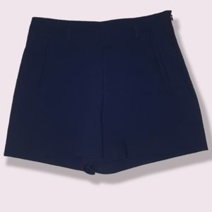 ZARA, Size XS High Waisted Shorts Navy Clored